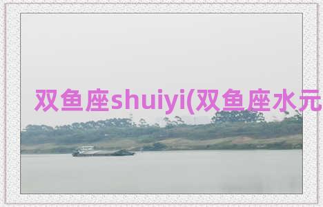双鱼座shuiyi(双鱼座水元素魔法)